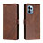 Leather Case Stands Flip Cover Holder H02X for Motorola Moto Edge 40 Pro 5G