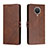 Leather Case Stands Flip Cover Holder H02X for Nokia G10