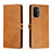 Leather Case Stands Flip Cover Holder H02X for Oppo A93 5G