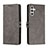 Leather Case Stands Flip Cover Holder H02X for Samsung Galaxy A13 5G Gray