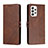 Leather Case Stands Flip Cover Holder H02X for Samsung Galaxy A33 5G