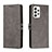 Leather Case Stands Flip Cover Holder H02X for Samsung Galaxy A33 5G Gray