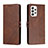 Leather Case Stands Flip Cover Holder H02X for Samsung Galaxy A53 5G