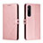 Leather Case Stands Flip Cover Holder H02X for Sony Xperia 1 V