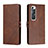 Leather Case Stands Flip Cover Holder H02X for Xiaomi Mi 10S 5G