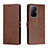 Leather Case Stands Flip Cover Holder H02X for Xiaomi Mi 11T 5G