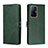 Leather Case Stands Flip Cover Holder H02X for Xiaomi Mi 11T Pro 5G Green