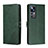 Leather Case Stands Flip Cover Holder H02X for Xiaomi Redmi K50 Ultra 5G Green