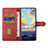 Leather Case Stands Flip Cover Holder H02X for Xiaomi Redmi Note 10 4G