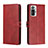 Leather Case Stands Flip Cover Holder H02X for Xiaomi Redmi Note 10 Pro 4G