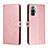 Leather Case Stands Flip Cover Holder H02X for Xiaomi Redmi Note 10 Pro Max