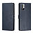 Leather Case Stands Flip Cover Holder H02X for Xiaomi Redmi Note 10T 5G