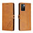 Leather Case Stands Flip Cover Holder H02X for Xiaomi Redmi Note 11S 4G