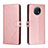 Leather Case Stands Flip Cover Holder H02X for Xiaomi Redmi Note 9 5G