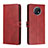 Leather Case Stands Flip Cover Holder H02X for Xiaomi Redmi Note 9 5G