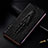 Leather Case Stands Flip Cover Holder H03P for Motorola Moto G53j 5G Black