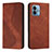 Leather Case Stands Flip Cover Holder H03X for Motorola Moto G 5G (2023)