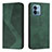 Leather Case Stands Flip Cover Holder H03X for Motorola Moto G Stylus (2023) 4G Green