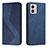 Leather Case Stands Flip Cover Holder H03X for Motorola Moto G53 5G