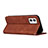 Leather Case Stands Flip Cover Holder H03X for Motorola Moto G73 5G