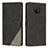 Leather Case Stands Flip Cover Holder H03X for Nokia G300 5G Black