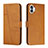 Leather Case Stands Flip Cover Holder H03X for Nothing Phone 1