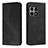 Leather Case Stands Flip Cover Holder H03X for OnePlus 10 Pro 5G Black