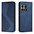 Leather Case Stands Flip Cover Holder H03X for OnePlus 10 Pro 5G Blue