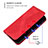 Leather Case Stands Flip Cover Holder H03X for OnePlus Nord 2 5G