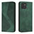 Leather Case Stands Flip Cover Holder H03X for Samsung Galaxy A03 Green