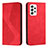 Leather Case Stands Flip Cover Holder H03X for Samsung Galaxy A33 5G Red