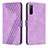 Leather Case Stands Flip Cover Holder H03X for Sony Xperia 10 IV SOG07 Purple