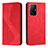 Leather Case Stands Flip Cover Holder H03X for Xiaomi Mi 11T 5G Red