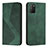 Leather Case Stands Flip Cover Holder H03X for Xiaomi Poco M3 Green