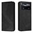 Leather Case Stands Flip Cover Holder H03X for Xiaomi Poco X4 Pro 5G Black