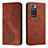 Leather Case Stands Flip Cover Holder H03X for Xiaomi Redmi 10 4G