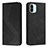 Leather Case Stands Flip Cover Holder H03X for Xiaomi Redmi A2 Plus Black