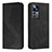 Leather Case Stands Flip Cover Holder H03X for Xiaomi Redmi K50 Ultra 5G Black