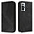 Leather Case Stands Flip Cover Holder H03X for Xiaomi Redmi Note 10 Pro 4G Black