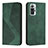 Leather Case Stands Flip Cover Holder H03X for Xiaomi Redmi Note 10 Pro 4G Green