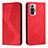 Leather Case Stands Flip Cover Holder H03X for Xiaomi Redmi Note 10 Pro 4G Red