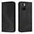 Leather Case Stands Flip Cover Holder H03X for Xiaomi Redmi Note 11 4G (2022) Black