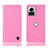 Leather Case Stands Flip Cover Holder H04P for Motorola Moto Edge X30 Pro 5G Pink