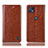 Leather Case Stands Flip Cover Holder H04P for Motorola Moto G50 5G