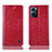 Leather Case Stands Flip Cover Holder H04P for OnePlus Nord CE 2 5G Red