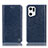 Leather Case Stands Flip Cover Holder H04P for Oppo Find X5 Pro 5G Blue