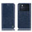 Leather Case Stands Flip Cover Holder H04P for Oppo K9 Pro 5G Blue