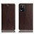 Leather Case Stands Flip Cover Holder H04P for Oppo K9X 5G