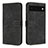 Leather Case Stands Flip Cover Holder H04X for Google Pixel 6 5G Black