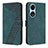 Leather Case Stands Flip Cover Holder H04X for Huawei Honor X5 Plus